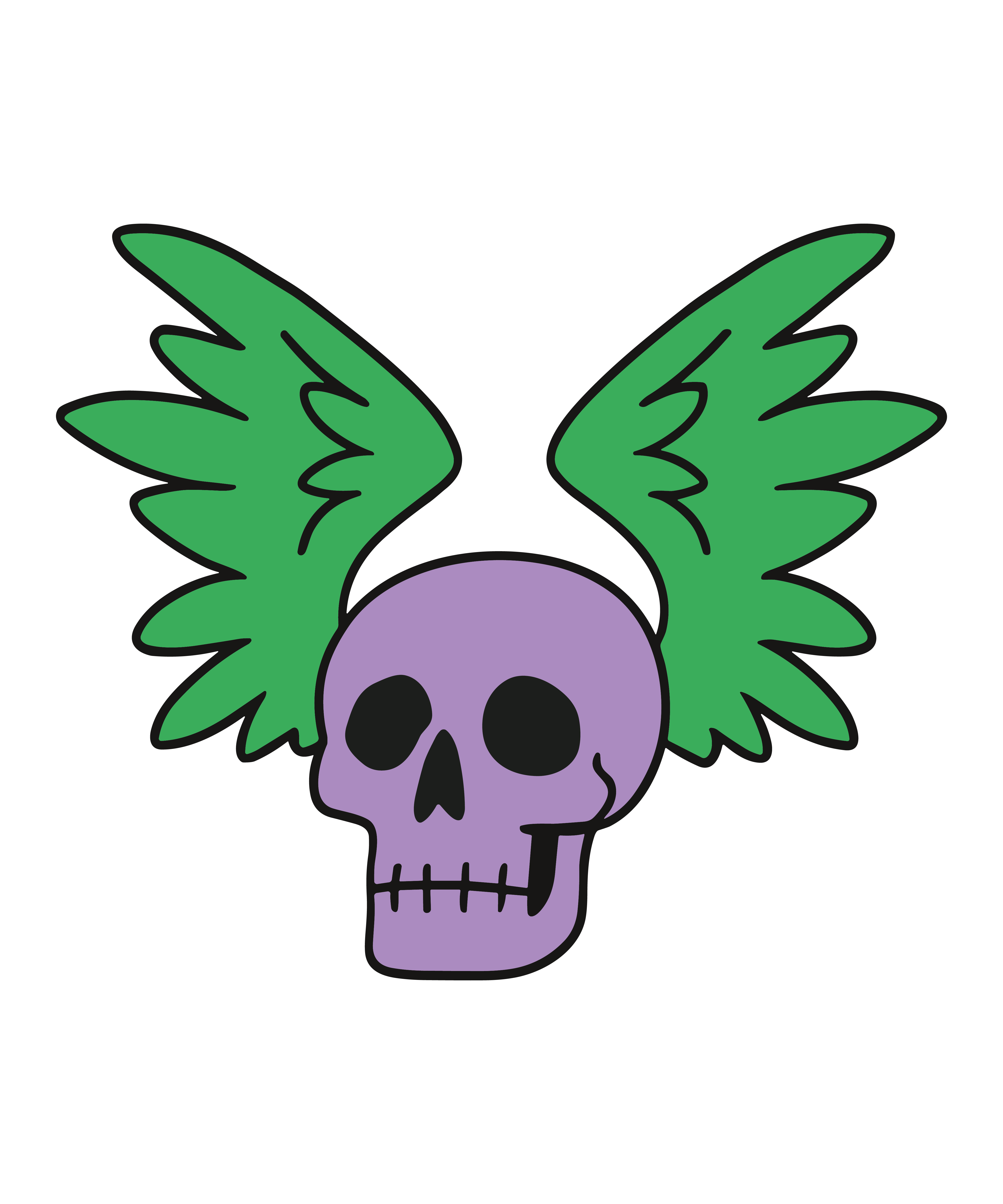 Flying Skull